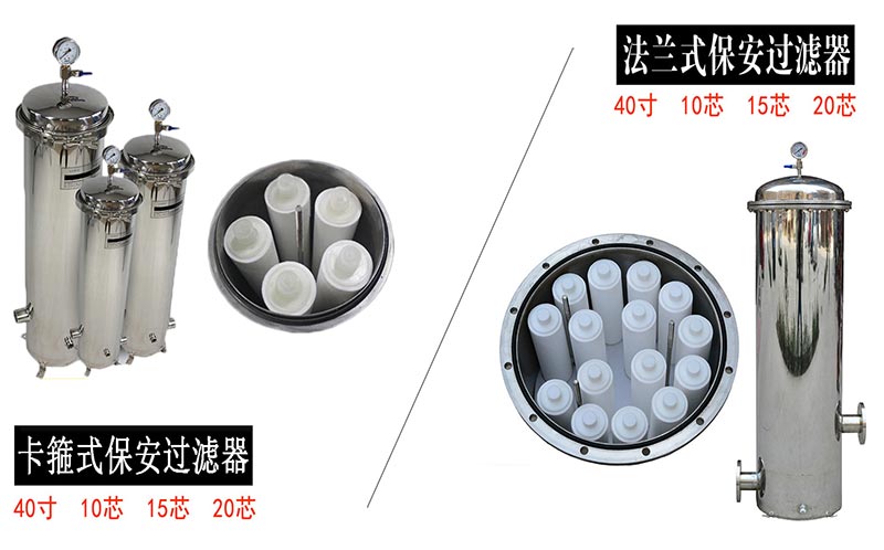 不銹鋼精密過(guò)濾器保安過(guò)濾器實(shí)物圖