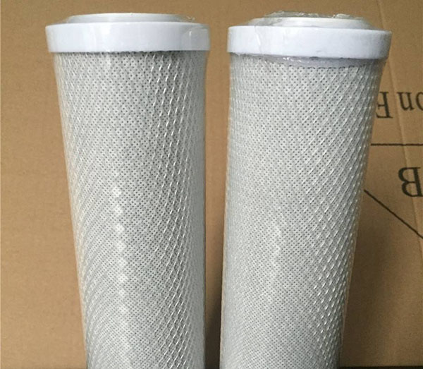 UDF顆?；钚蕴繛V芯 燒結(jié)碳顆粒碳家用過濾器純水機(jī)通用濾芯