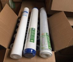 UDF顆?；钚蕴繛V芯 燒結(jié)碳顆粒碳家用過濾器純水機通用濾芯